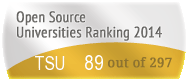 The Texas Southern University (TSU)'s Open Source universities Ranking position. PortalProgramas.com