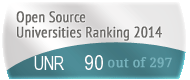 The University of Nevada - Reno (UNR)'s Open Source universities Ranking position. PortalProgramas.com