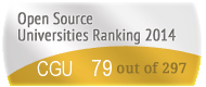 The Claremont Graduate University's Open Source universities Ranking position. PortalProgramas.com