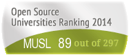 The Maryville University of Saint Louis's Open Source universities Ranking position. PortalProgramas.com