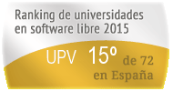 La UPV en el Ranking de universidades en software libre. PortalProgramas.com