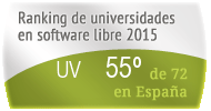 La UV en el Ranking de universidades en software libre. PortalProgramas.com