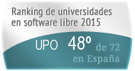 La UPO en el Ranking de universidades en software libre. PortalProgramas.com