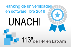 La UNACHI en el Ranking de universidades en software libre. PortalProgramas.com