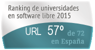 La URL en el Ranking de universidades en software libre. PortalProgramas.com