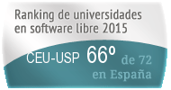 La CEU-USP en el Ranking de universidades en software libre. PortalProgramas.com