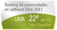 La UMA en el Ranking de universidades en software libre. PortalProgramas.com