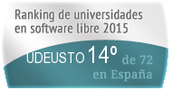 La UDEUSTO en el Ranking de universidades en software libre. PortalProgramas.com