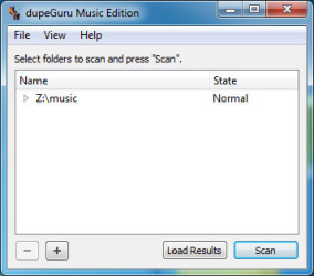dupeguru music edition delete duplicates