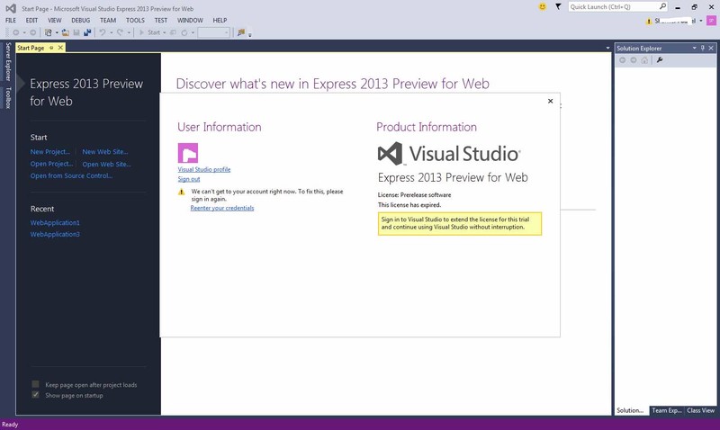 Microsoft Visual Studio Express for Web - Free Download