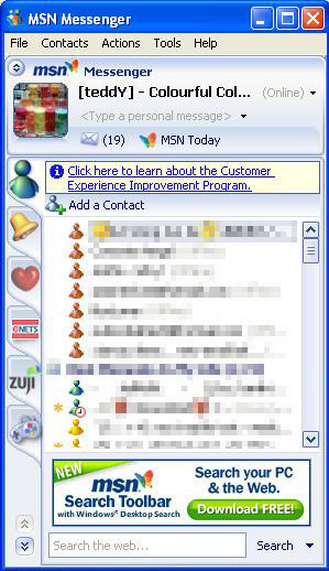 Download MSN Messenger 7.5 .0324 - Baixar para PC Grátis