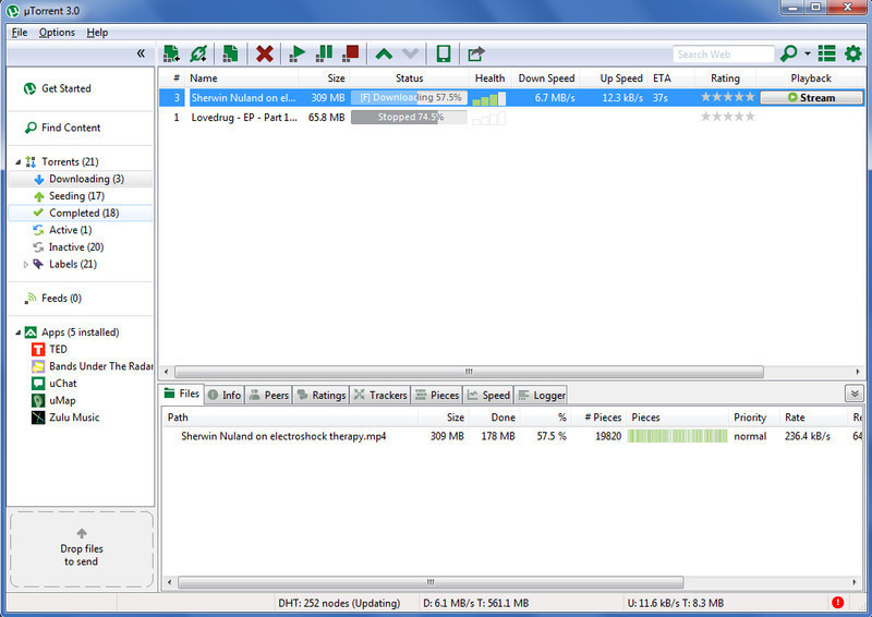 download the last version for windows uTorrent Pro 3.6.0.46830
