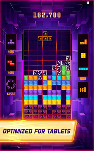 tetris full screen