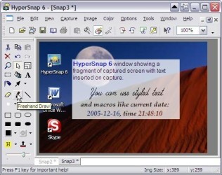 instaling Логотип Hypersnap 9.1.3Очередное средство для сохранения скриншотов экрана с уникальным функционалом. Базовый функционал предусматривает сохранение скриншотов любых окон, открытых программ, игр, рабочего стола или веб-страниц.