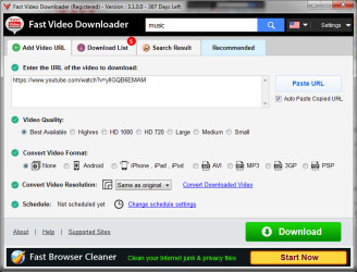 download the new version for android Fast Video Downloader 4.0.0.54