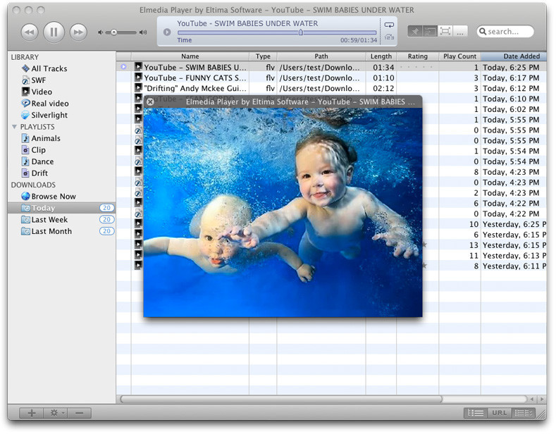 Reproductor multimedia para mac book