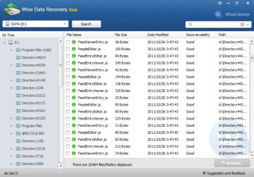 downloading Wise Data Recovery 6.1.4.496