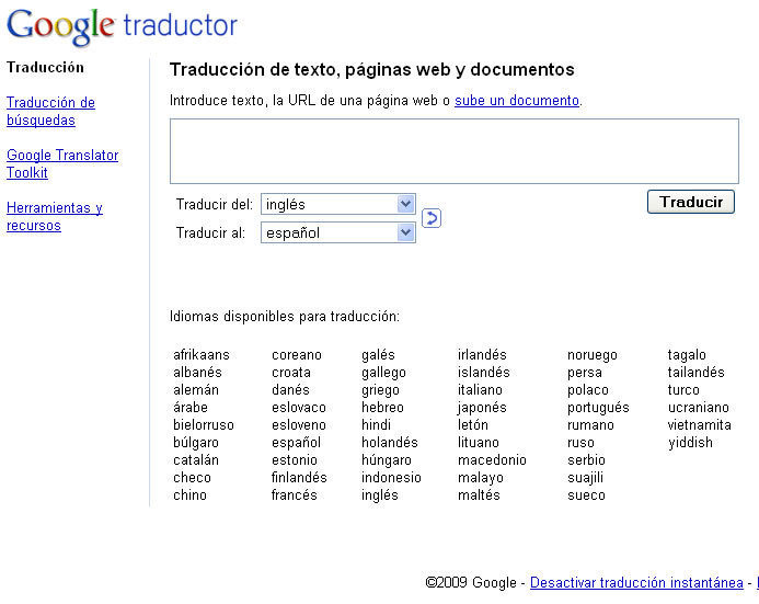 descargar traductor gratis ingles espanol google