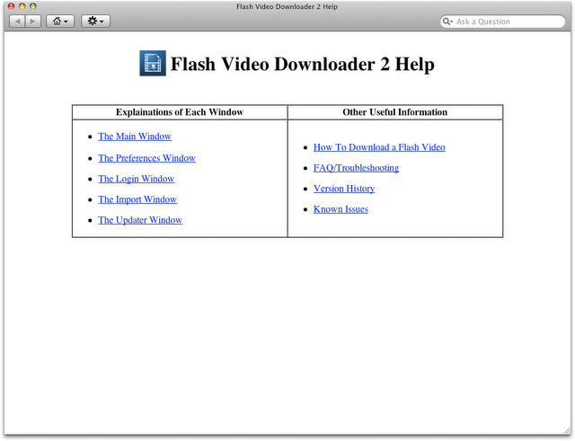 Flash Video Downloader Mac